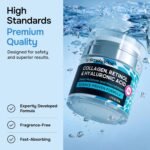 Anti-Aging Face Moisturizer with Retinol, Collagen & Hyaluronic Acid - Moisturizer Face Cream for Women & Men - Visibly Firming & Hydrating Neck Cream - Day & Night Skin Care - 1.7 fl oz - Image 7