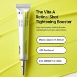 celimax The Vita A Retinal Shot Tightening Booster | 0.1% Retinal, 3% Matryxyl, High-Strength Retinoid for Anti-Aging, Pore Minimizer, Wrinkles & Fine Lines, Firmer Skin, 15ml, Korean Skin Care Gift - Image 4