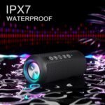 Ortizan Portable Bluetooth Speaker (1st Gen), IPX7 Waterproof, Wireless, Big Sound and Deep Bass, TWS Pairing, 30Hrs of Playtime, for Home/Party/Outdoor/Beach, Birthday Gifts for Men Women - Black - Image 8