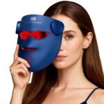 INIA GLOW 4D Wireless Red Light Therapy Mask for Face, Dual NIR, 320 LEDs | 4D Contour-Fit, Under-Eye Cooling, 4 Modes, Cordless & Rechargeable, Home & Travel Use, Skincare Gift for Women Wife Mom - Image 2