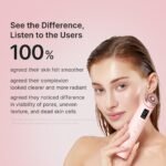 medicube Booster Pro | 6-in-1 Real Glass Glow Beauty Massager | for Clear, Radiant, Firmer-Looking Skin | Korean Skin Care | Pink - Image 7