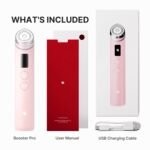 medicube Booster Pro | 6-in-1 Real Glass Glow Beauty Massager | for Clear, Radiant, Firmer-Looking Skin | Korean Skin Care | Pink - Image 10