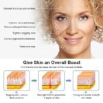 NEWKEY Red Light Therapy Mask for Face Wrinkles, 7 Light Modes with 150LEDS 633nm Red LED Light Therapy Facial Skin Care Mask, At-Home Photon Skin Care Beauty Mask for Anti-Ageing - Image 3