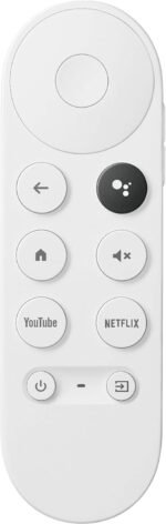 Google Chromecast with Google TV - Streaming Entertainment with Voice Search - Watch Movies, Shows, and Live TV in 4K HDR Streaming Media Player - Includes Pouch and Cleaning Cloth - Snow - Image 4