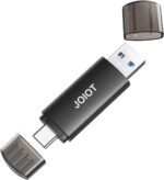 JOIOT 128GB USB C Flash Drive Dual USB 3.0 Flash Drive Type C + USB A Portable Type-C Flash Drive 2-in-1 USB-C Thumb Drive for Smartphone Tablet Computer Mac iPhone 15 Black - Image 2