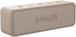 Anker soundcore 2 Portable Bluetooth Speaker, Stereo Sound, IPX7 | BassUp, 24H Playtime, Bluetooth 5, Wireless Speaker for Home, Outdoors, Travel-Mocha Brown - Image 2
