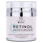 Radha Beauty Moisturizing Miracle Retinol Cream for Face - with 2.5% Retinol, Hyaluronic Acid, Vitamin E and Green Tea. Luxury Night and Day Cream 1.7 fl oz. - Image 2