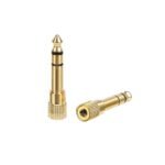 Amazon Basics Gold-Plated 6.35mm 1/4 Male to 3.5mm 1/8 Female Stereo Jack Adapter for Headphones, 2-Pack - Image 5