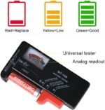 Battery Organizer Storage Box with Tester, Battery Vault Case Fireproof Waterproof Explosionproof Holder Box with Tester BT-168 Checker Carrying Case Container Bag Fit for 200+ Batteries AA AAA C D 9V - Image 5