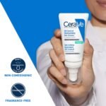 CeraVe Oil Control Gel-Cream, Niacinamide Face Moisturizer, Oily Skin 1.7oz | Lightweight Hyaluronic Acid Gel Cream Skin Care Formula Uses Oil Absorbing Technology To Deliver A Daily Matte Finish - Image 3