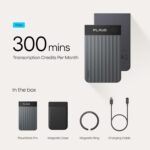 Plaud Note Pro AI Voice Recorder Transcribe & Summarize for Meetings Calls | AI Note Taker for Professionals & Teams, Productivity, 112 Languages, Ultra-Slim, InstantView Display, Case Included, Black - Image 10