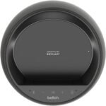 Belkin SOUNDFORM Elite Hi-Fi Smart Speaker + Wireless Charger (Alexa Voice-Controlled Bluetooth Speaker) Sound Technology By Devialet, Fast Wireless Charging for iPhone, Samsung Galaxy & More - White - Image 6