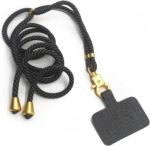 Tech Candy The Hookup Universal Lanyard Mobile Cell Phone Strap, Dark Slate - Quality, Wrist, Neck, Crossbody, Adjustable - Image 2