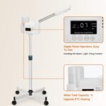 Professional Facial Steamer, Face Steamer Upgrade PTC Heating, Esthetician Steamer Hot Mist Facial Steamer for Salon Spa Beauty (White) - Image 3
