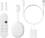 Google Chromecast with Google TV - Streaming Entertainment with Voice Search - Watch Movies, Shows, and Live TV in 4K HDR Streaming Media Player - Includes Pouch and Cleaning Cloth - Snow - Image 7