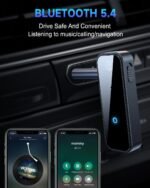 Upgraded Aux Bluetooth 5.4 Adapter for Car, 2 in 1 Bluetooth Audio Transmitter and Receiver 3.5mm Jack RCA Wireless Dongle Stereo System for TV, PC, Headphone, Home, Speaker, Amplifier, HandsFree Call - Image 7