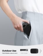 Lamicall Cell Phone Stand for Desk - [Height Adjustable] Foldable Mobile Phone Holder, Portable Stand for iPhone 17 16 15 14 13 12 11 Pro Max Plus Air, Galaxy S25, Office Gift, Telephone Accessories - Image 5