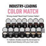 Boldify Hairline Powder, Root Touch Up Hair Color Light Brown 4g | Instantly Fills Thinning Hair & Sparse Hairlines - Root Cover Up for Gray Hair - Water-Resistant, Sweat-Proof 24-Hour Wear - Image 4