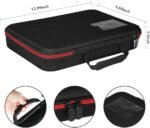 Battery Organizer Storage Box with Tester, Battery Vault Case Fireproof Waterproof Explosionproof Holder Box with Tester BT-168 Checker Carrying Case Container Bag Fit for 200+ Batteries AA AAA C D 9V - Image 3