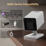 【Built-in APPS】Mini Projector With Wifi And Bluetooth, 1080P 4K Support Portable Projector, Movie Projector for Bedroom, Compatible with Smartphones/TV Stick/iPad/PS5/Laptop/HDMI/USB - Image 10