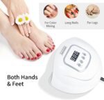 JODSONE U V LED Nail Lamp, Nail Dryer for Gel Polish, Led Light with Automatic Sensor & 4 Timers - Image 7
