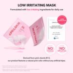 APRILSKIN TXA Pink Capsule Gel Mask | Overnight Face Mask for Glass Glow Skin I 99% High-Purity Tranexamic Acid 3 for uneven skin tone I Elasticity, Hydrating and Firming I Korean Skincare I 30g x 4ea - Image 9