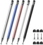Bopomofo Stylus(5 Pcs),2-in-1 Stylus Pen for Touchscreen,Stylus Pen | Metal Barrel,Suitable for Apple(iPhone/ipad)/Nintendo Switch/Samsung/Google/Microsoft/Android Tablets Touch Screen Devices - Image 2