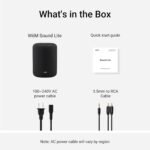 WiiM Sound Lite Smart Speaker, Hi‑Res 24‑bit/192 kHz, AI RoomFit™ Room Correction, 100W Peak, Wi‑Fi 6E/Bluetooth 5.3, Multi‑Room & Stereo Pairing, Black - Image 9