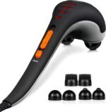HANGSUN Handheld Neck Back Massager for Pain Relief Deep Tissue, Double Head Full Body Percussion Massage MG400 for Shoulder, Leg, Foot, Muscles - Image 2