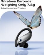 Wireless Earbuds Bluetooth 5.3 Sport Headphones with Earhooks,IPX7 Waterproof Earphones,48H Playtime Earbuds,Lightweight 7.8g,Noise Cancelling Mic Bluetooth Headphones for Running & Workout-Black - Image 9