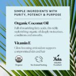 Sky Organics - Organic Coconut Oil & Vitamin E, 16.9 fl oz - Skin & Hair Ultra-Hydrating Oil - Fatty Acids & Antioxidants - Natural, Vegan & Cruelty Free - Skin Care & Hair Care with ebook - Image 5