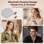 2026 Upgraded 650nm Red Light Therapy for Ears & Nose, Hands-Free LED Ear & Sinus Wellness Device, Lightweight & Portable for Home, Work & Travel, White - Image 6