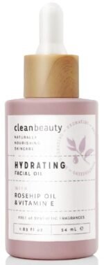 Clean Beauty Hydrating Rose Petal Facial Oil with Rosehip Oil & Vitamin E, Reduce Fine Lines & Dark Spots, Moisturize & Nourish, USA Made (1.83 fl oz) - Image 2
