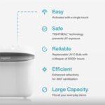 UV Light Sanitizer, UV Box Sanitizer, Conveniently Sanitizes in Minutes, Large Capacity, No Cleaning Required, Touch Control - Image 8