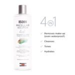 ISDIN 4-in-1 Micellar Water, Makeup Remover for Sensitive Skin, 13.5 fl oz | Tones & Hydrates, Removes Impurities, Hypoallergenic, Alcohol & Soap Free, Dermatologist Recommended - Image 8