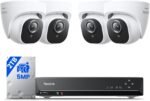 REOLINK 5MP 8CH Home Security Camera System with 2TB HDD RLK8-520D4-5MP | 4pcs 5MP Wired PoE IP Cameras Outdoor with Person/Pet/Vehicle Detection, 4K 8CH NVR with 2TB HDD for 24-7 Recording - Image 2