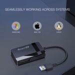 SmartQ C368 USB 3.0 Card Reader - Plug & Play, Compatible with Apple & Windows, Supports SD, Micro SD, MS, CF Cards - Image 7