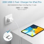 iPhone 17 16 15 Charger Fast Charging Type C Chargers USB C Charger Block iPhone 17 16 15 Air Pro Max Chargers with 6FT Cable for iPhone 17/17 Plus/17 Pro Max/16/16 Plus/16 Pro Max/15 Pro Max/iPad Pro - Image 7