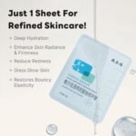 Sodium Hyaluronate Mask, Deep Hydration Face Mask for Sensitive Skin, Quick Soothing, Instant Calming, Hydrating, Moisturizing, Blemish Care, Skincare Sheet Masks, 0.92oz(26g) x 5ea - Image 3