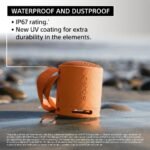 Sony SRS-XB100 Wireless Bluetooth Portable Lightweight Speaker, Black | 16 Hr Battery, Super-Compact Travel Speaker, IP67 Waterproof & Dustproof Shower Speaker, Versatile Strap, Hands-free Calling - Image 5