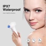 UMICKOO 3 in 1 Facial Cleansing Brush & Blackhead Remover, Rechargeable Face Scrubber with LCD Screen, IPX7 Waterproof, Deep Pore Cleaning, Exfoliating & Massaging for All Skin Types - Image 8