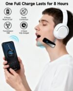 Upgraded Aux Bluetooth 5.4 Adapter for Car, 2 in 1 Bluetooth Audio Transmitter and Receiver 3.5mm Jack RCA Wireless Dongle Stereo System for TV, PC, Headphone, Home, Speaker, Amplifier, HandsFree Call - Image 10