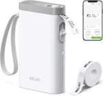 Nelko P21 Label Maker Machine with Tape, Bluetooth Label Printer, White | Creative App & Multiple Templates, Inkless Printing, Built-in Cutter, Ideal for School, Teacher Supplies, Office, and Home - Image 2