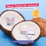 Handmade Heroes 100% Natural Lip Scrub, Vegan Conditioning Coconut Lip Exfoliator - Gentle Exfoliant, Ultra Sexy Sugar Lip Mask Polish and Scrubber for Chapped Dry and Dark Lips, 1oz (Coconut Sorbet) - Image 5