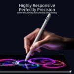 Jamjake Stylus Pen for iPad 6-11th Gen 2X Fast Charge, Palm Rejection-White | Tilt Sensitivity, USB-C Charge, Compatible with 2018-2026 Apple Pencil iPad Pro 11/12.9/13, Air 3/4/5/M2/M3/M4, mini 5/6/7 - Image 3