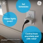 Cync Indoor Smart Plug, WiFi Outlet Socket, Voice Control Outlet, Matter Compatible, Compatible with Alexa and Google Home (3 Pack) - Image 7