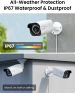 REOLINK 16CH 4K Security Bullet Camera System with 4TB HDD RLK16-800B8 | 8pcs H.265 PoE IP Cameras Wired with Person Vehicle Detection, 8MP/4K 16CH NVR with 4TB HDD for 24-7 Recording - Image 8