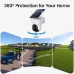 aosu D1 Classic 4-Cam Kit, Security Cameras Wireless Outdoor, Solar Powered | No Subscription Required, 32GB Build-in Storage, 360° Auto Tracking, Solar Powered, 3MP Color Night Vision, Easy Install - Image 5