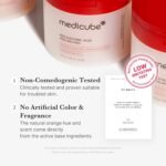 medicube Toner Pads Red Succinic Acid Panthenol Facial Peeling Pad | Exfoliating Toner Pad for Breakout-Prone Skin | Niacinamide, AHA, BHA, and Soothing Panthenol - Non-Comedogenic, 70 Pads (1 Pack) - Image 7