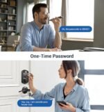 Veise Fingerprint Door Lock with 2 Lever Handles - Keyless Entry Door Lock, Electronic Keypad Deadbolt, Digital Smart Code & Front Handle Sets, Auto-Locking, Easy Installation, Matte Black - Image 9